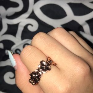 Copper Flower Ring
